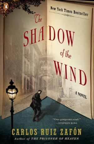 Cover of The Shadow of the Wind, by Carlos Ruiz Zafon