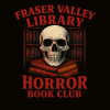 Fraser Valley Library Horror Book Club Logo